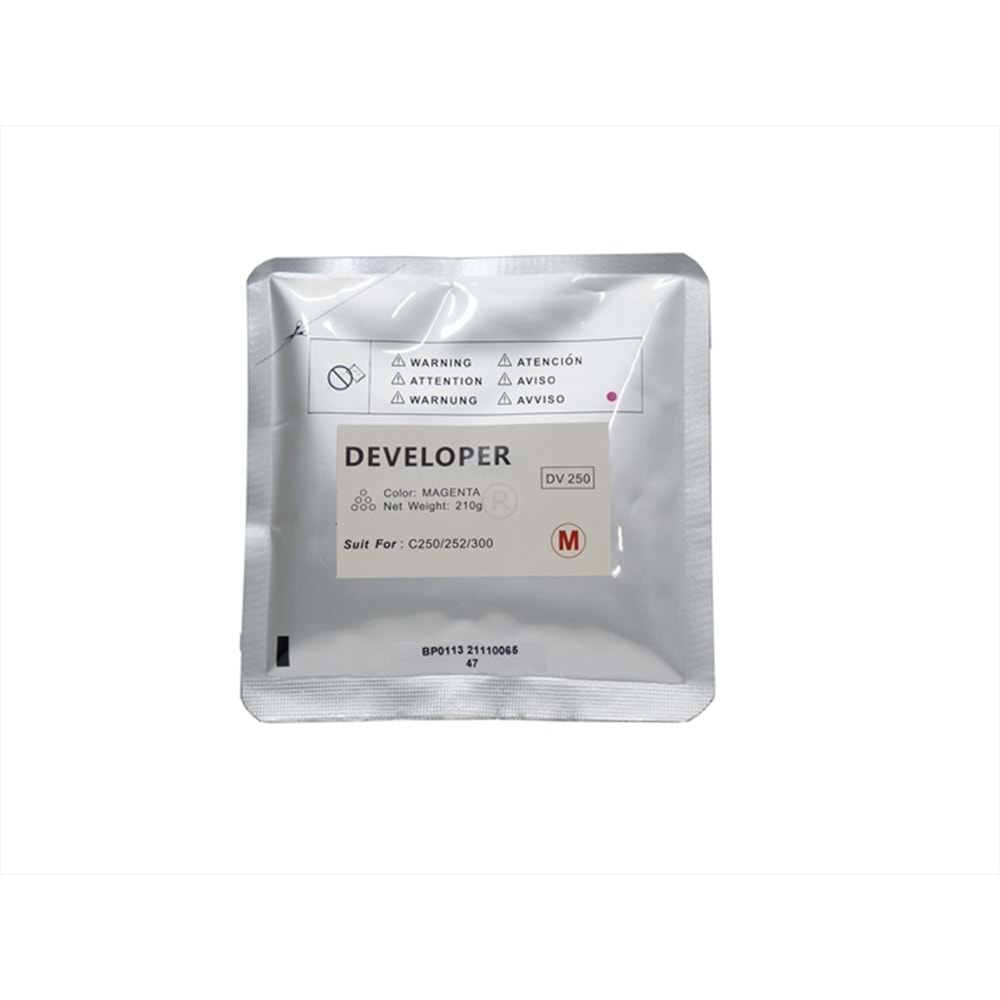 KN, DV-315M Kırmızı Muadil Developer, BIZHUB C 250 I, BIZHUB C 300 I, BIZHUB C 360 I, DV-315M, YCF