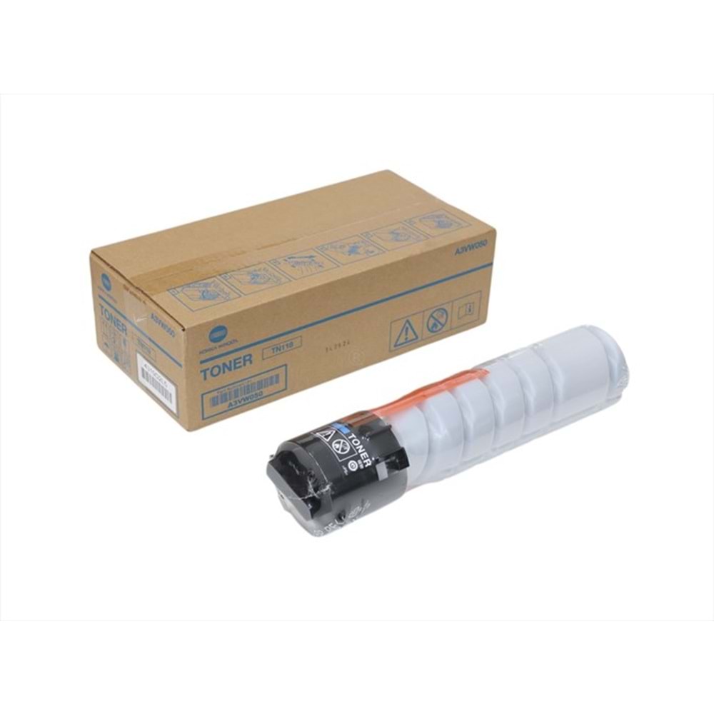 Konica Minolta , TN-118 Siyah Toner , BIZHUB 195 , 206 , 215 , 226 , 235 , 266 , 306 , Orjinal