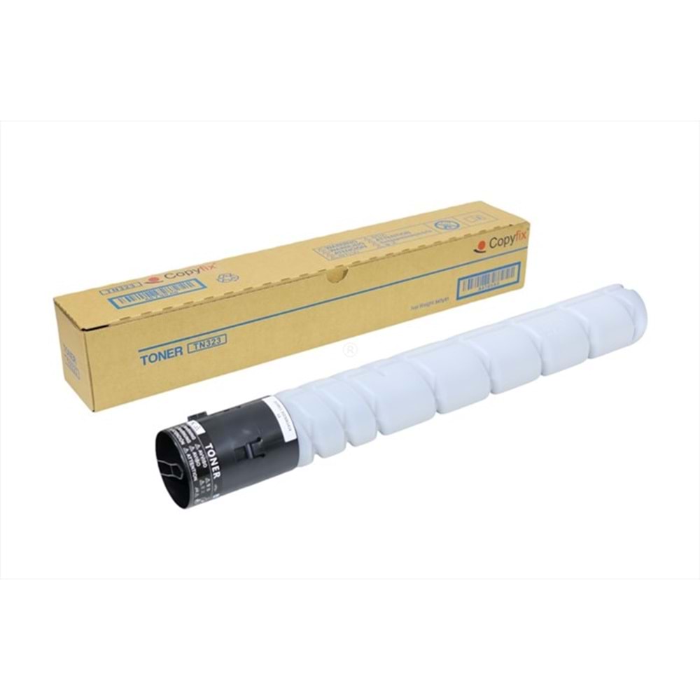 KN, TN-323 Siyah Copyfix Toner, BIZHUB 227, BIZHUB 287, BIZHUB 367 (500g), YCF