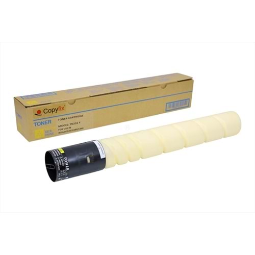 KN, TN-216 Y Sarı Copyfix Toner, BIZHUB C 220, BIZHUB C 280, YCF