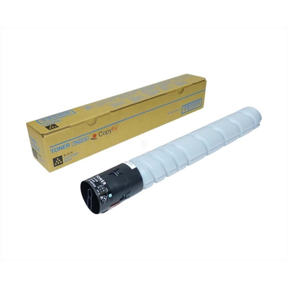 KN, TN-221K Siyah Copyfix Toner, Bizhub C227, C287, YCF