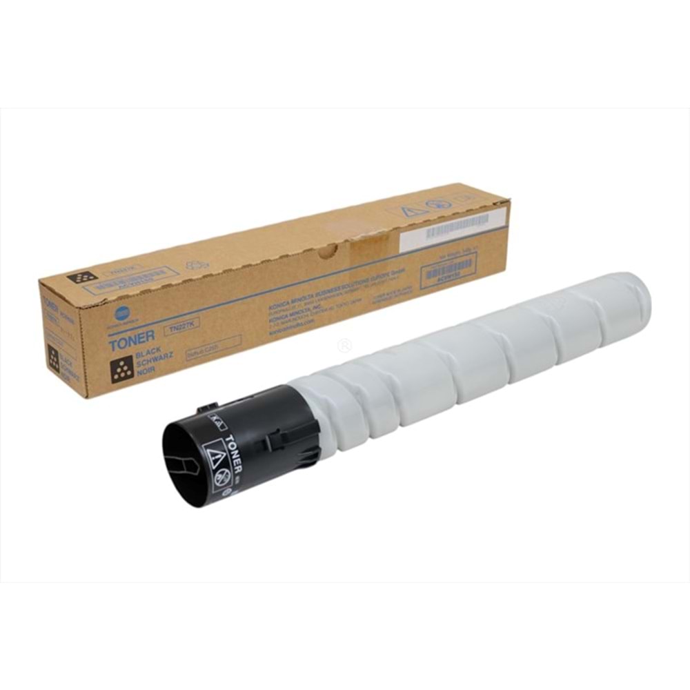 Konica Minolta TN-227K Siyah Toner, BIZHUB C 257 I, Orjinal