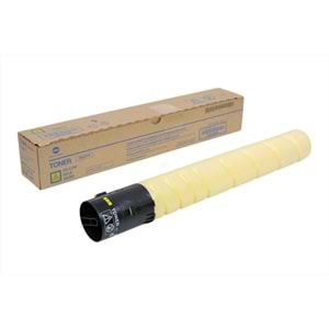 Konica Minolta TN-227Y Sarı Toner, BIZHUB C 257 I, Orjinal