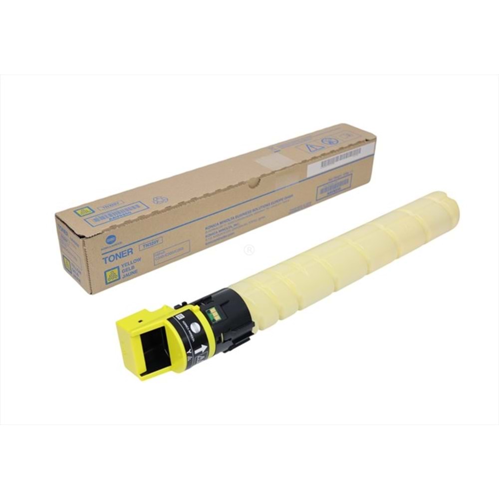 Konica Minolta, TN-328Y Sarı Toner, BIZHUB C 250 I, BIZHUB C 300 I, BIZHUB C 360 I, AAV8250, Orjinal