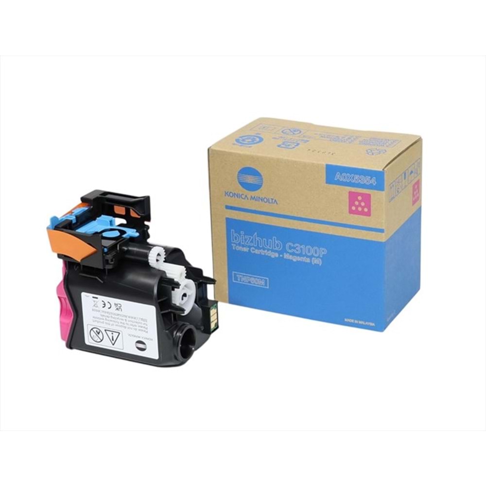 Konica Minolta, TNP-50M Kırmızı Toner, BIZHUB C 3100P, A0X5354, Orjinal