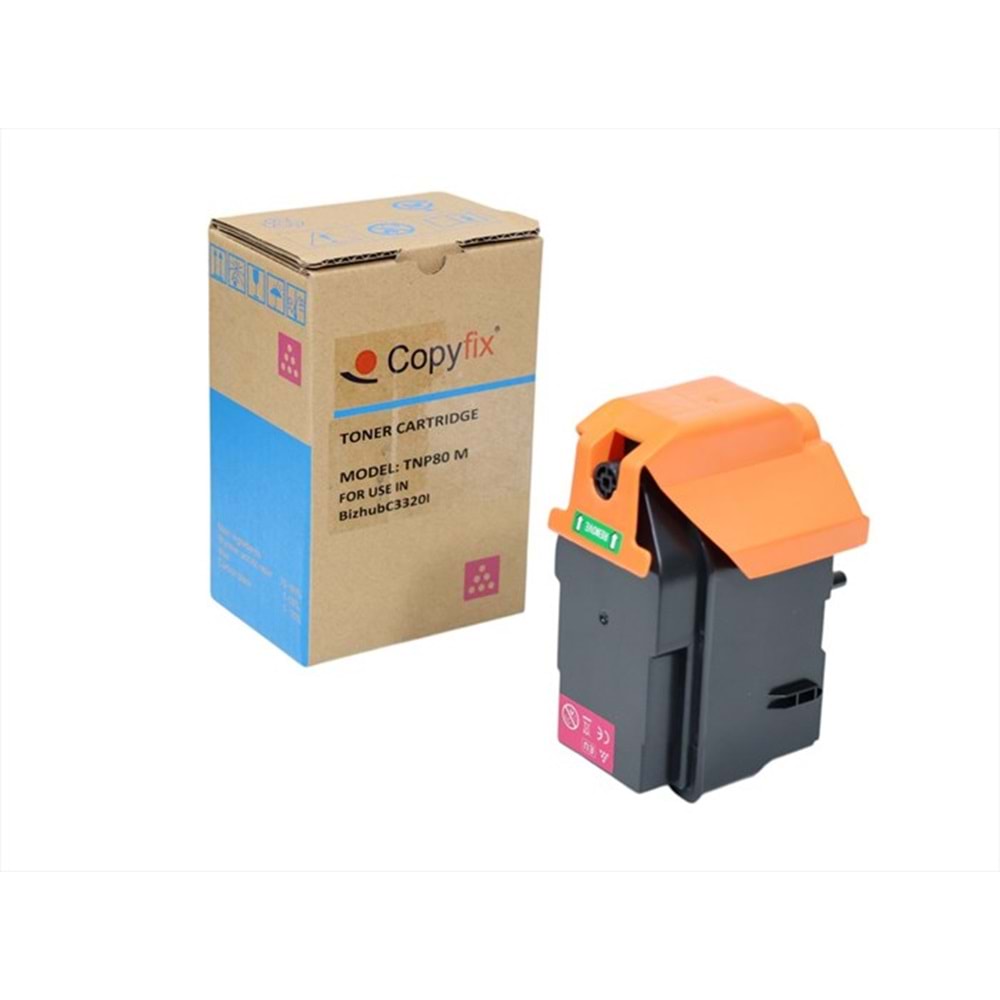 KN, TNP-80M Kırmızı Copyfix Toner, BIZHUB C 3320 I, BIZHUB C 3321 I, YCF