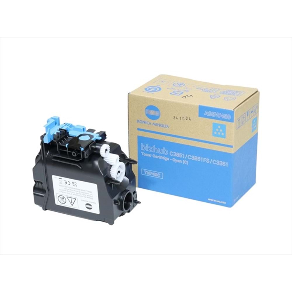 Konica Minolta, TNP-49C Mavi Toner, Bizhub C3351, C3851, Orjinal