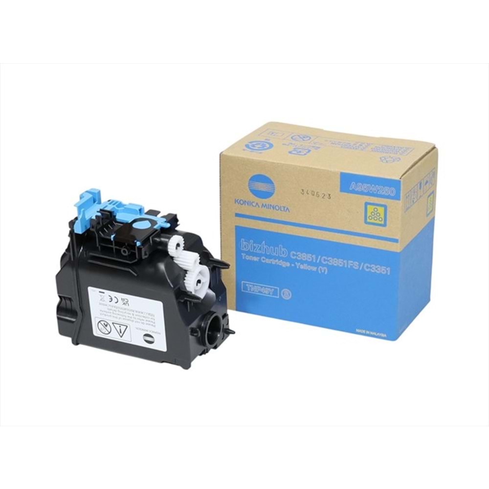 Konica Minolta, TNP-49Y Sarı Toner, Bizhub C3351, C3851, Orjinal