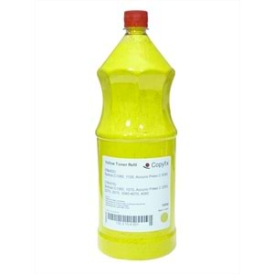 KN, TN-622 Sarı Refill Muadil Toner, Bizhub C1085-C1100-6085, 1000G, ICF