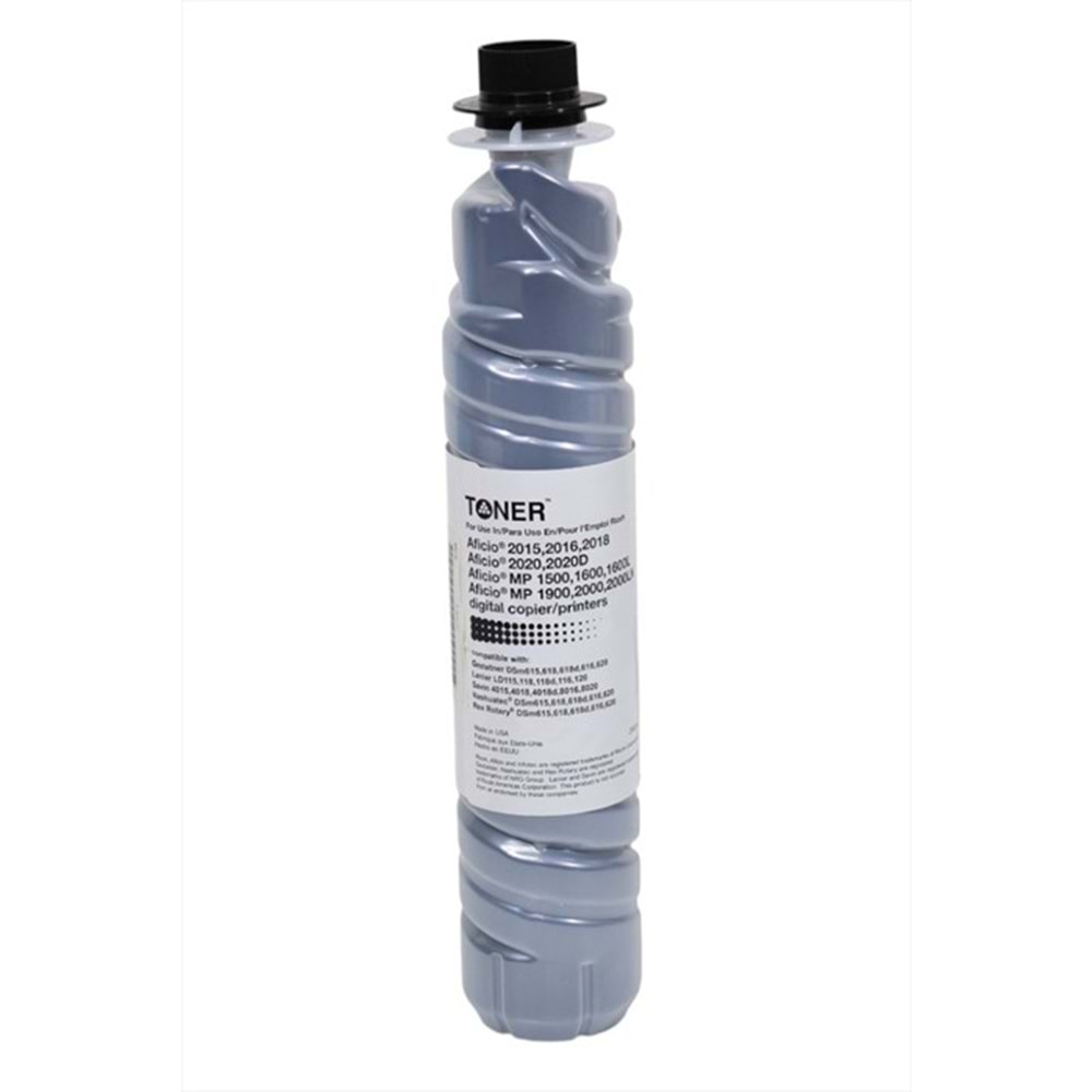 Ricoh TYPE 1230D Muadil Toner, AFICIO 2015, MP 1500, MP 2000, 260 GR.(Made in USA)