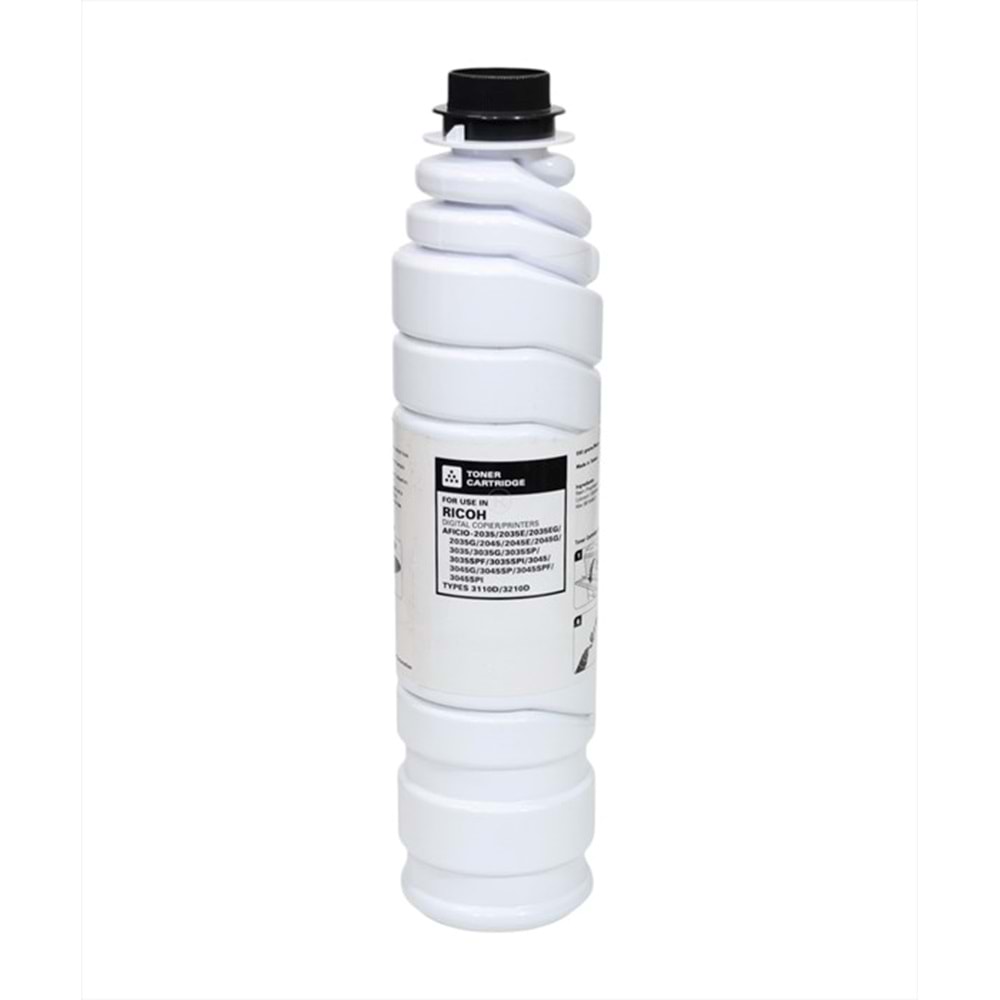 Ricoh AF 2035 Muadil Toner, AFICIO 2035, AFICIO 2045, AFICIO 30350, AFICIO 3045, 3110D, 3210D, 550g, K- AC, 37663