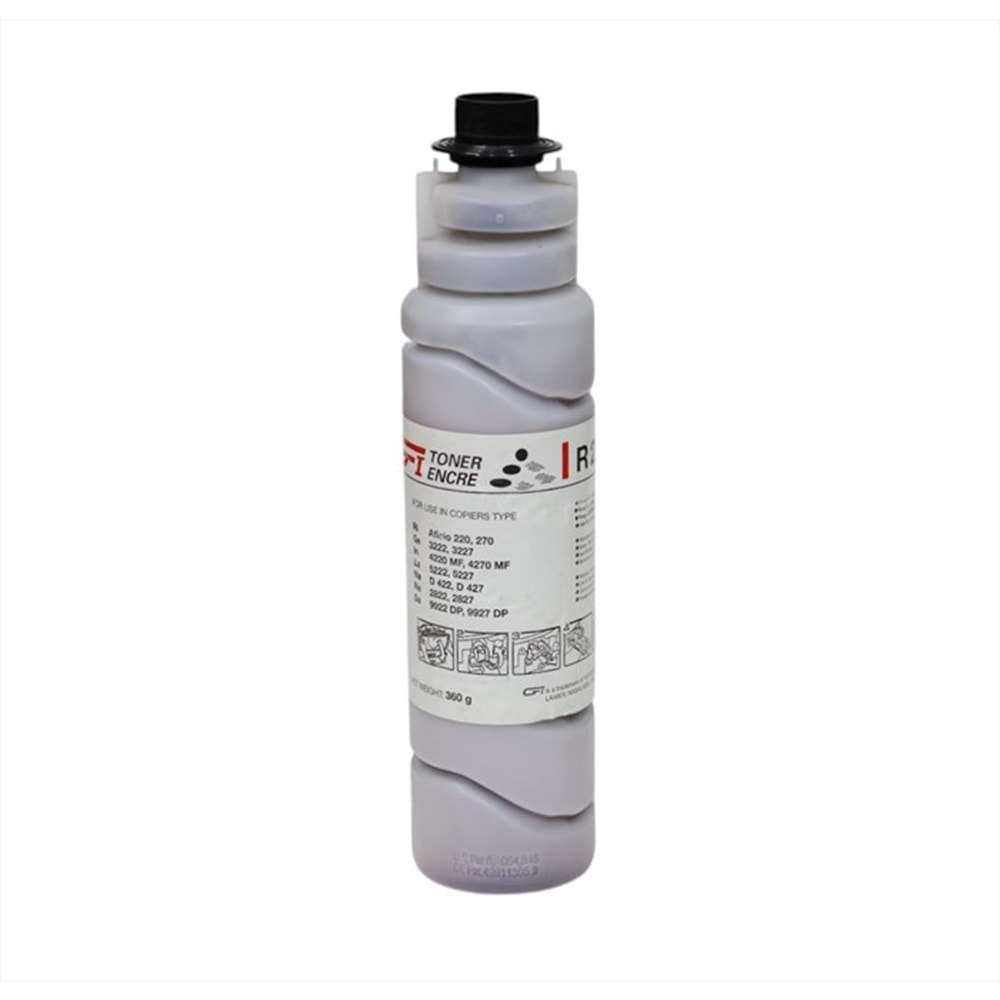 Ricoh AF 220 Muadil Toner, AFICIO 220, 270, AP 2700, AP 3200, 2210D, 360 Gr(Made in EU)