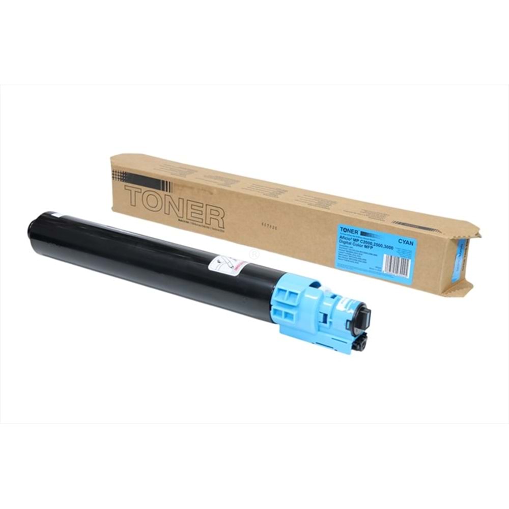 Ricoh MP C2000 Mavi Muadil Toner, MP 2500, 3000, 888643, (Made in USA)