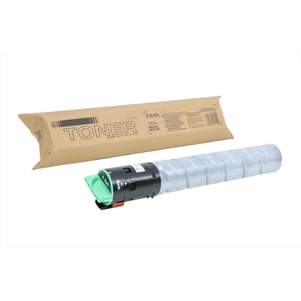 Ricoh MP C 2551 Siyah Muadil Toner, AFICIO MP C 2030, MP C 2050, MP C 2051, MP C 2530, MP C 2550, MP C 2551, 841587, 842061, 209 GR.(Made in USA)