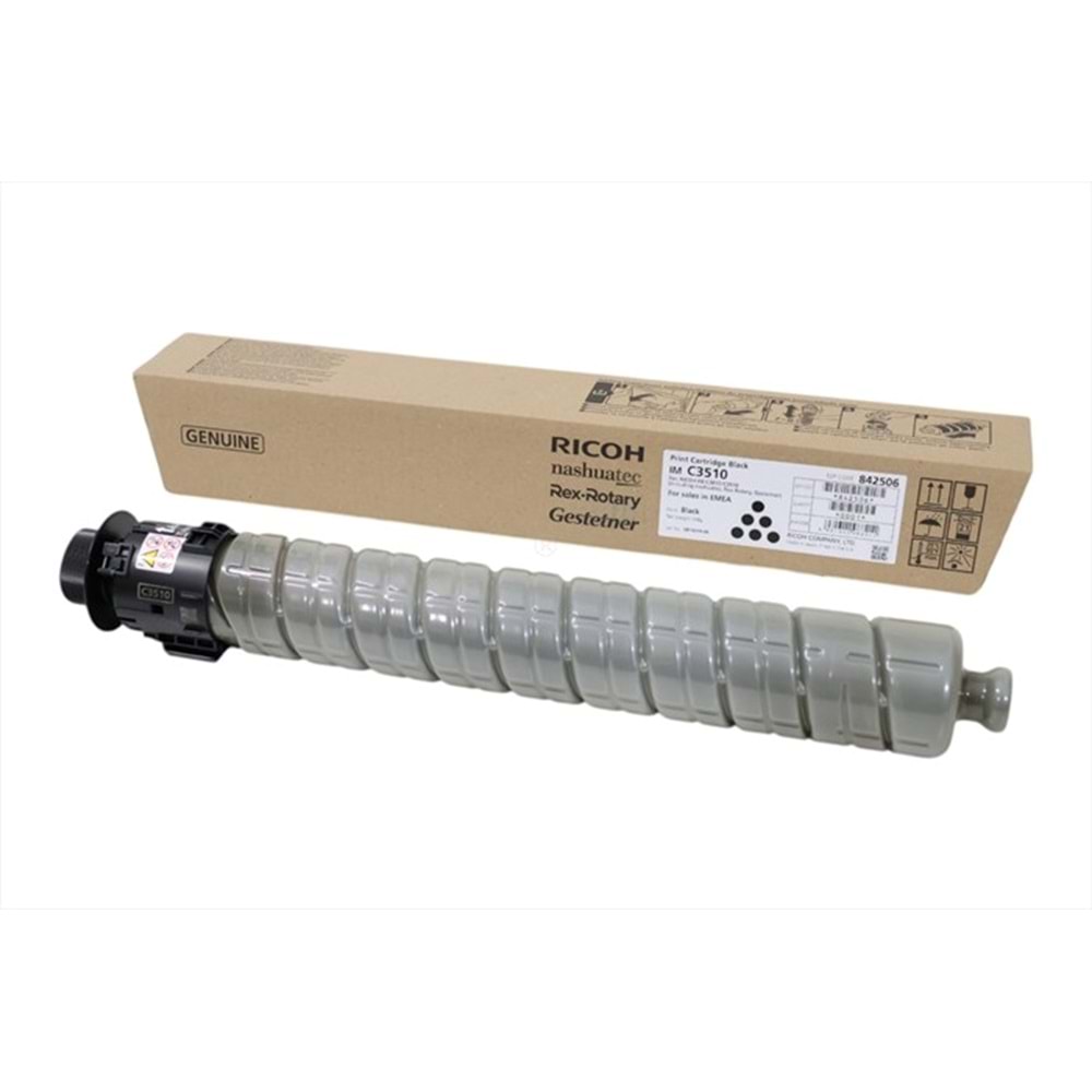 Ricoh IM C3010 Siyah Toner, IM C 3510 (3510H), TYPE IM C3510, 842506, Orjinal