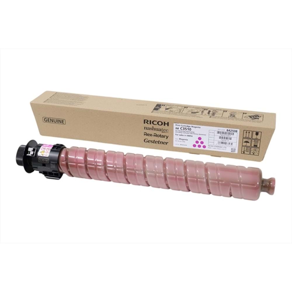 Ricoh IM C3010 Kırmızı Toner, IM C 3510 (3510H), 842508, Orjinal