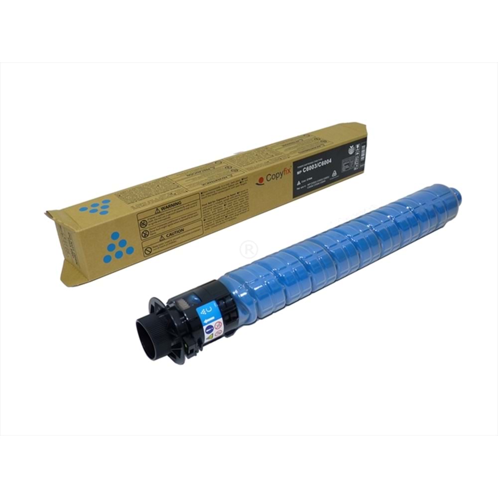 Ricoh C6003 Mavi Copyfix Toner, AFICIO MP C 4503, MP C 5503 MP C 6003, MP C 6004, 841856, YCF