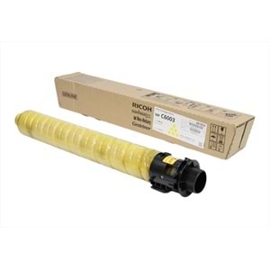 Ricoh C6003 Sarı Toner , AFICIO MP C 4503 , MP C 5503 MP C 6003 , MP C 6004 , 841854 , Orjinal