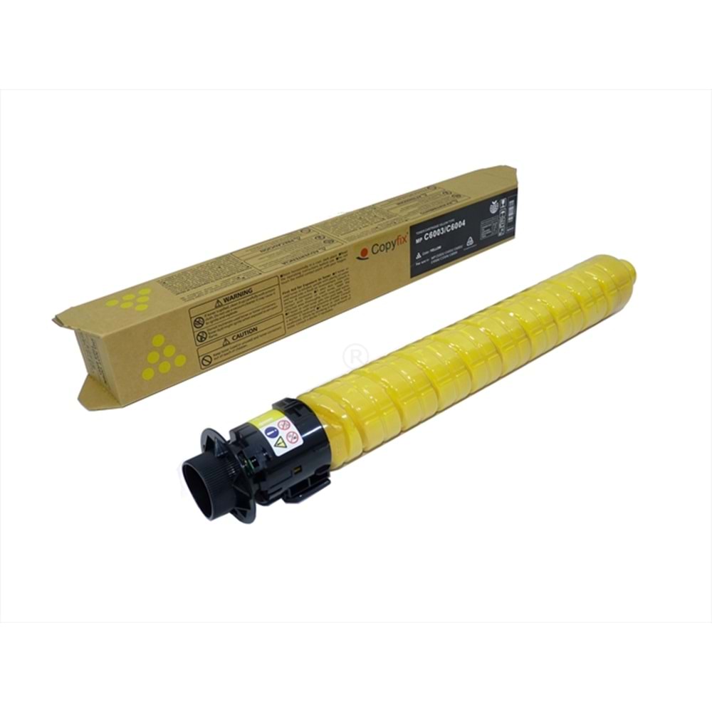 Ricoh C6003 Sarı Copyfix Toner, AFICIO MP C 4503, MP C 5503 MP C 6003, MP C 6004, 841854, YCF