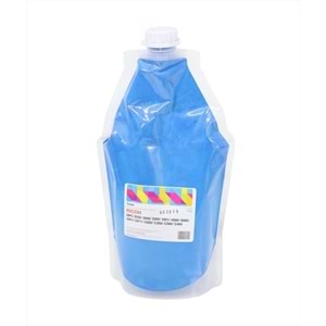 Ricoh MP 2550 Mavi Dolum Muadil Toner, AFICIO MP C 305, C 2030, C 2530, C 2550, C 4500, C 5501, 1KG.(Made in USA)