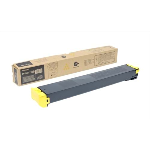 Sharp DX C2500 Sarı Toner, DX 2000 U, DX 2500 N, DX-25GTYA, 7K, Orjinal