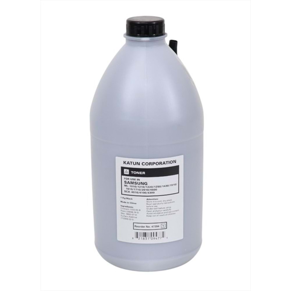 Samsung, Siyah Dolum Toneri, ML 1710, SCX 4216 Bottle, 1000 Gr, K-47394
