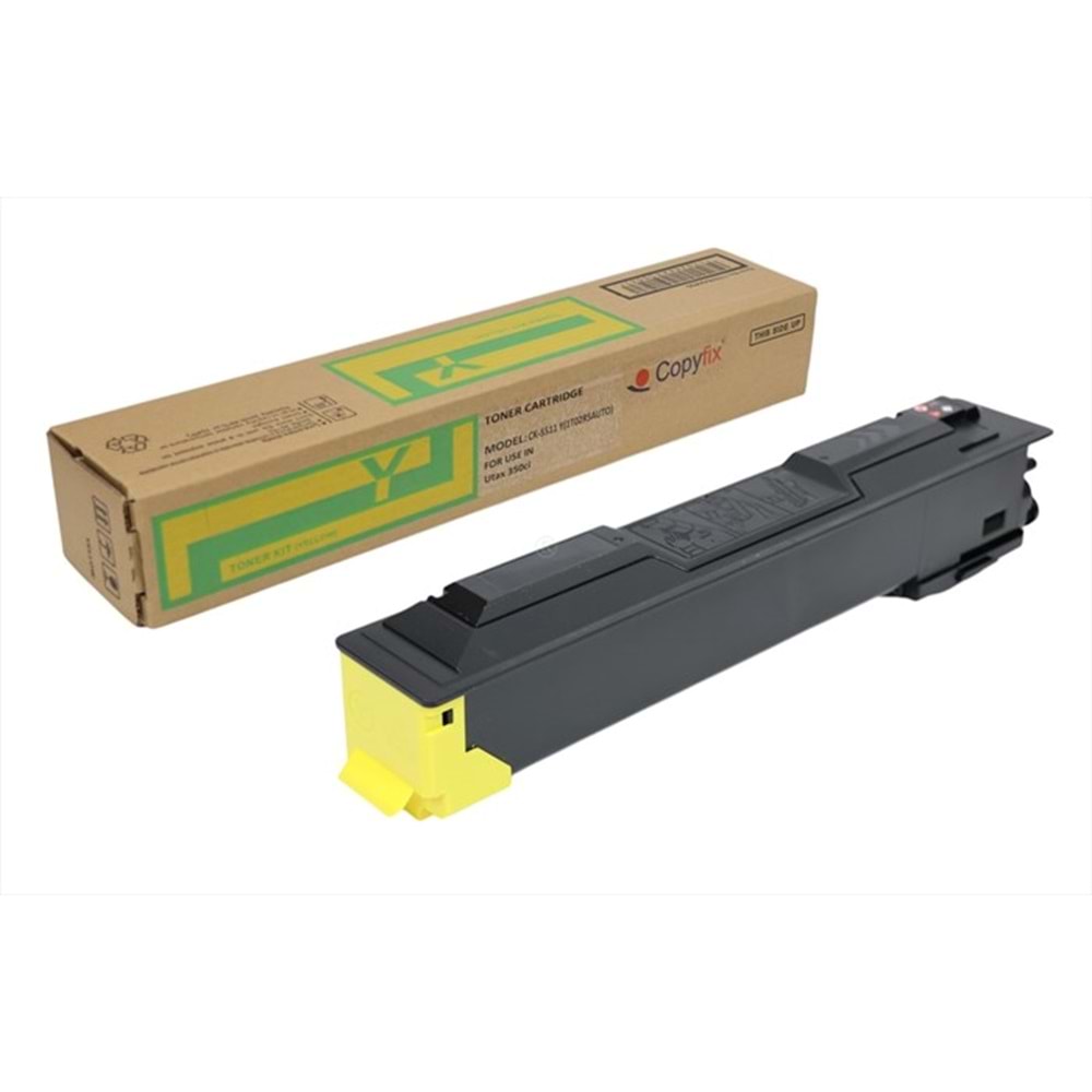 Utax CK-5511Y Sarı Copyfix Toner, 350 CI, 352 CI, 1T02R5AUT0, YCF